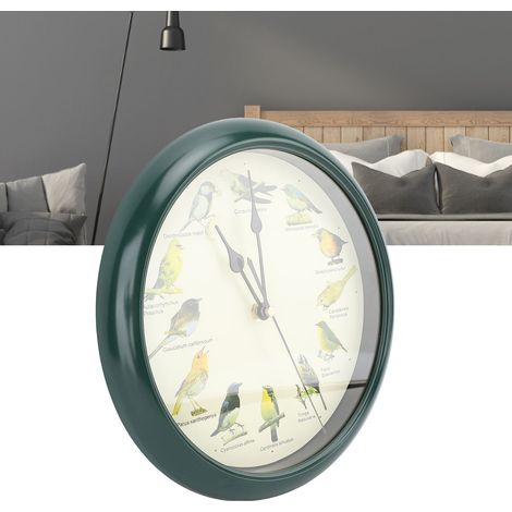 Montre Murale 10 Pouces Silent Bird Calls Christmas Music PP PS Multifunction (1/5)