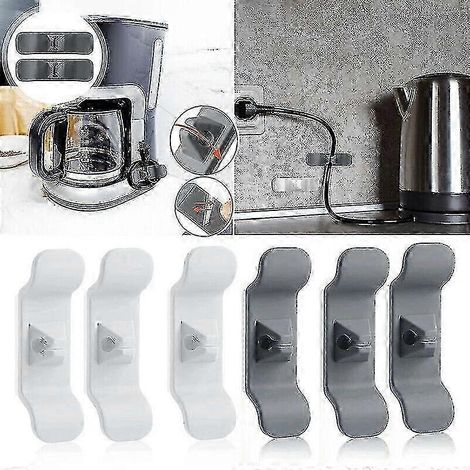Lot de 4 enrouleurs de cordon pour appareils de cuisine, organisateur de cordon, enrouleur de cordon Tk (1/5)