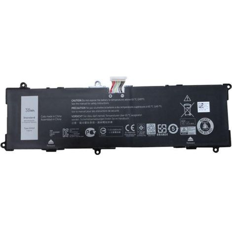 Sparepart: CoreParts Battery for Dell Tablet 30Wh Li-Pol 7.4V 4000mAh , 2H2G4, 2H2G4 21CP5/63/105, HFRC3, T (30Wh Li-Pol 7.4V 4000mAh Black for Dell Tablet Venue 11 Pro 7140, Venue 11 Pro 7140 Tablet,