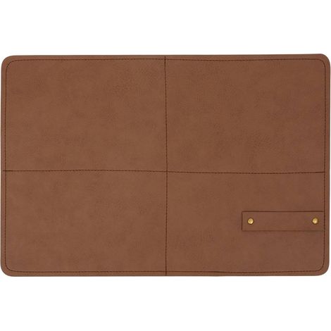 Set de Table Rectangulaire "Glenn" 30x45cm Camel (1/5)