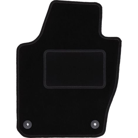 Tapis conducteur noir pour : Skoda Fabia III à hayon, break (2014-)