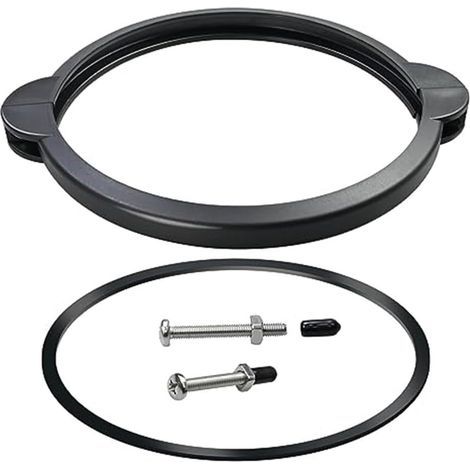 Collier de serrage avec joint torique compatible avec Intex SF90110-1 - Collier de serrage pour anneau/pompe à filtre à sable Intex de 25,4 cm - Pièces de rechange étanches