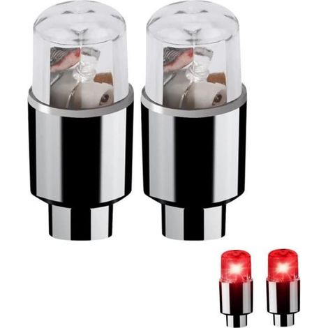 Bouchons de Pneus - LED - Universels - Lumineux - Blanc - Quatre Saisons (1/4)