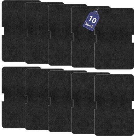 10x Wäschetrocknerfilter für Beko Grundig Blomberg ElektraBregenz Wäschetrockner/Verdampfer 242 x 155 x 12 mm Ersatz Verdampferfilter Schwamm 2964840100 (1/4)