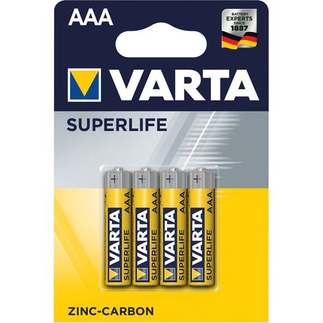 Pila Ministilo Superlife 'Ro3P' Pz 4 - 1,5 V - Aaa