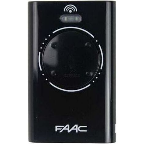 Télécommande FAAC XT4 868 SLH NOIR-Karteo (1/4)