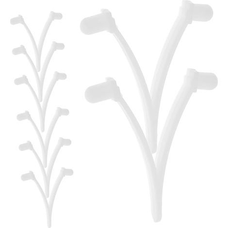 Lot de 8 outils de nettoyage de piscine, clips de fixation de piscine, clips de brosse de piscine en plastique, clips de filet de piscine, clips de poteau de piscine (1/5)