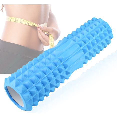EVA-Muskelmassage-Schaumstoffrolle, Hohlprofil, Fitness-Übungs-Yoga-Gerät (blau L) (1/5)
