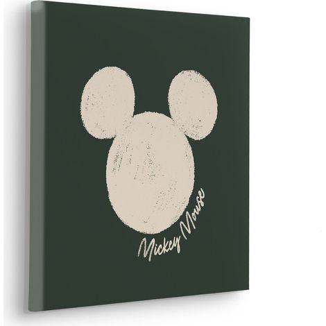 Komar Canvasbild Disney Mickey Mouse Stamp - 40 x 40 cm - Bild auf Keilrahmen - für Kinderzimmer (1/3)