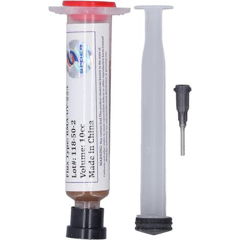 Flux de soudure amovible, sans nettoyage, pâte à souder, outil de soudage pour la réparation de téléphones portables et d'ordinateurs, 10 ml, RMAUV223