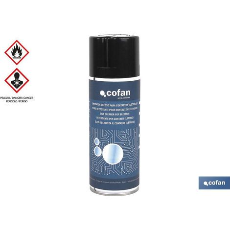 Detergente oleoso per contatti elettrici 400 ml