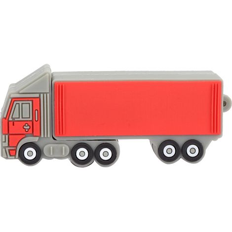 USB-Stick für Laptops, lkw-förmiges Speichermedium aus PVC, kompatibel mit Vista / OS X / Linux (32 GB) (1/5)