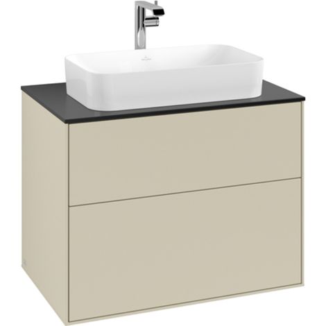 Villeroy & Boch Finion mueble bajo para lavabo, 2 extraíbles, (1/2)