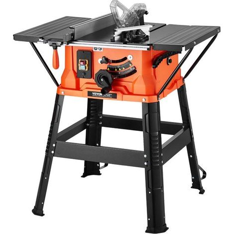 Scie circulaire sur table compacte portable - 254 mm - 1800 W - Capacité de coupe 200 mm - 4800 tr/min (1/5)