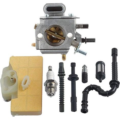 Ensemble de carburateur Stihl MS290 MS310 MS390 029 039 - Avec filtre à air tuyau d'huile pièces détachées (1/5)