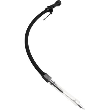 Flexibler Ölmessstab aus Edelstahl für LSX-, LS1-, LS2- und LS6-Motoren (4,8 l, 5,7 l, 6,0 l und 6,2 l), schwarz. (1/5)