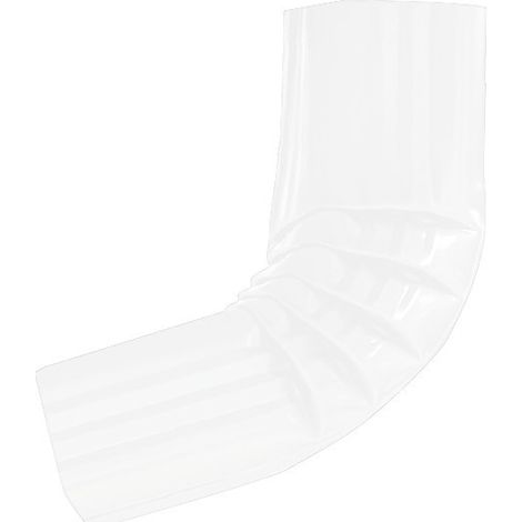Coude frontal 60 x 80 en alu à angle de 74° - B3 - ALUHOME