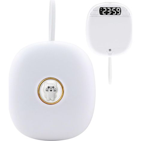 Réveil vibrant - Secoueur de lit sous l'oreiller LED numérique (1/5)