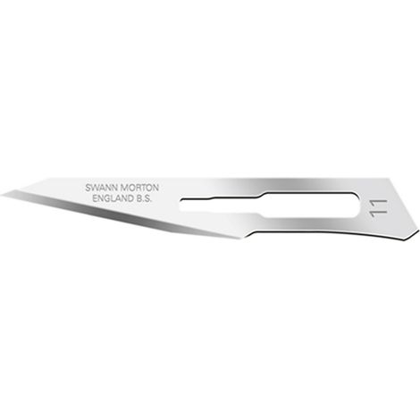 311 SM Skalpellklingen 40 mm Carbon Carbon 100 St.