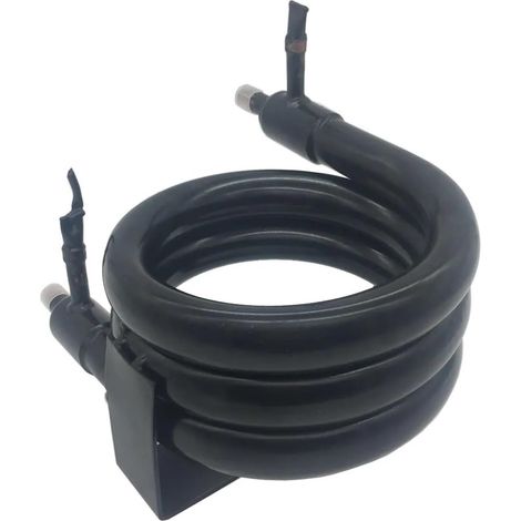 Échangeur de chaleur à plaques, Le Condenseur Hexagonal À Tube À Usage Général De 0,5 P Est Idéal For Les Chauffe-eau À Pompe À Chaleur De Petite Capacité Contre Une Mauvaise Qualité De L'eau Pour le (1/5)