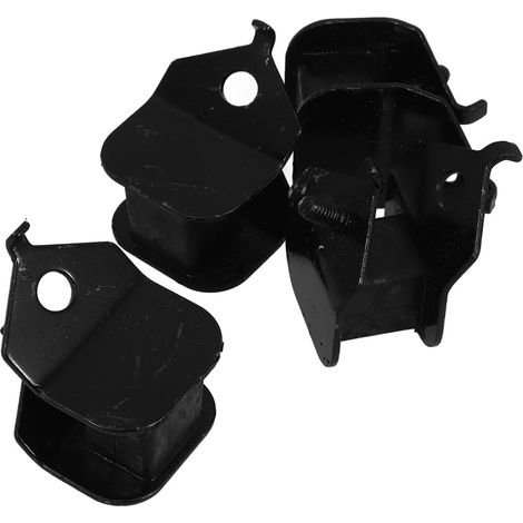 Support du Générateur Anti-vibrations 4pcs en Fer Noir pour Moteur et Générateur Haute Fiabilité et Stabilité pour Chantiers et Agriculture (1/5)