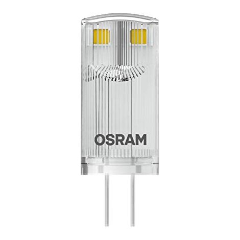 OSRAM LED PIN 12 V Confezione Singola x LED PIN 12 V, Lampada LED: G4, 0.90 W = Equivalente a 10 W, Bianco Caldo, 2700 K, Chiaro, Taglia Unica (1/3)