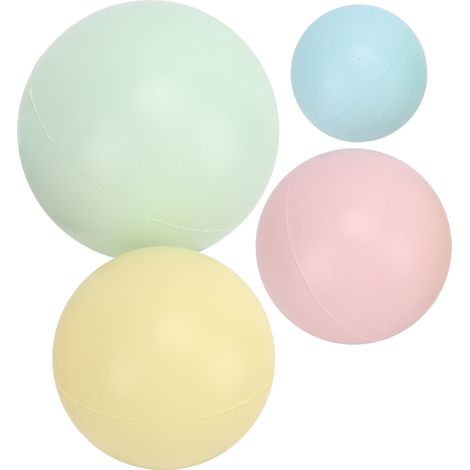 Lot de 4 balles de musculation des doigts pour piano, renforcement de la préhension, oeufs de compression musculaire (1/5)