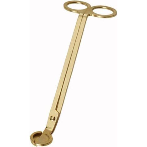 Candle Wick Trimmer, Polished Stainless Steel Replacement Wick Trimmer, 7 Inch Oil Lamp, Candle Accessories, Scissor Trimmer, Allows Cleaner Burning and Prevents Deposit (1/4)