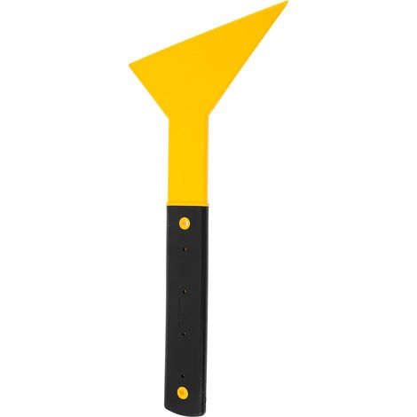 CCYKXARaclette Triangulaire Jaune Grosse Taille pour Film Teinté Voiture, Outil de Pose Film Adhésif Manche Long, Grattoir Plastique Léger pour Autocollants (1/5)