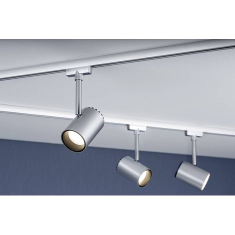 Paulmann Shine Lampada per sistema su binario URail LED a montaggio fisso 5 W LED (monocolore) Cromo (opaco) (1/6)