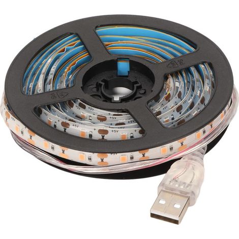 Soavoa Bande Lumineuse LED Spectre Complet Étanche USB 3m Pour Culture Hydroponique Tente De Jardinage Intérieur Bricolage Végétal (1/5)