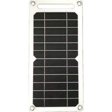 Photovoltaic Solar Panel 6V USB Portable Waterproof for Mobile Phone Power Bank 6W Charger Outdoor Travel