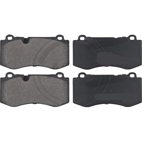 KIT PASTIGLIE FRENO ANTERIORI compatibile con MERCEDES-BENZ SL (R230) / PASTIGLIE FRENANTI AUTO OEM P 50 074  P 50 053 / A 00 470, / SOSTITUZIONE DIRETTA / BASSA POLVERE / SILENZIOSO