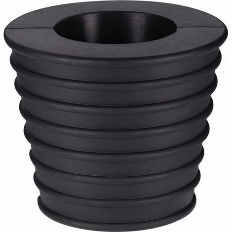 [NEVER USED]  2pcs Umbrella Cone Base Holder, for Patio Table Hole Opening and Stability or Umbrella Base Holder, Parasol Stand, black,5.84.5cm