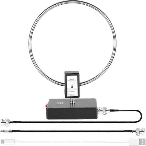 Aktive Rahmenantenne GA800, 10 kHz–159 MHz, für Kurzwellen-Amateurfunk (SW, MW, SSB), für den Innen- und Außenbereich (1/5)