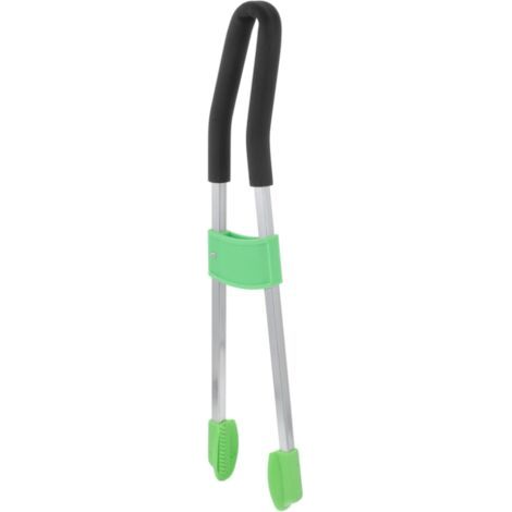 QORVA-Clip à ordures en Alliage en Aluminium de préhension pour ramasseur de déchets Outils de ramassage des ordures Pince supérieure Piqueur de Poubelle (1/5)