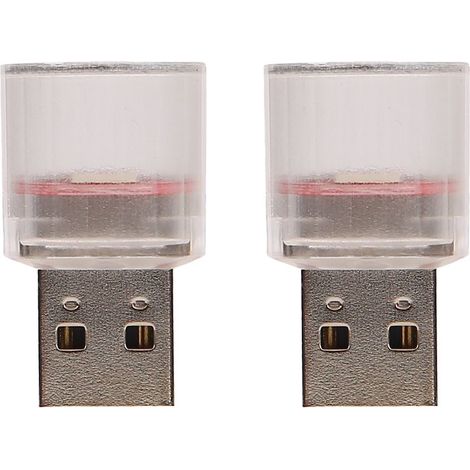 Mini veilleuse LED intégrée pour voiture, éclairage d'ambiance USB, style 3 (1/5)