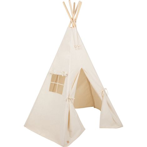 Tente tipi enfant natural colors - Beige (1/5)