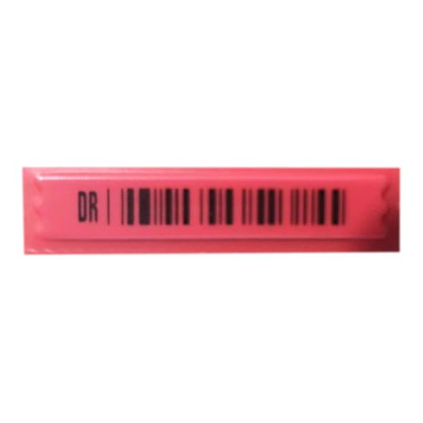 ISC-ETA1-R002C – AM-Rotetikett, Barcode