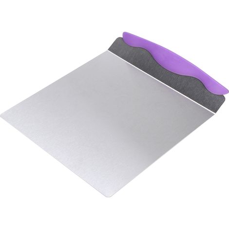 Plateau de transfert à gâteaux et pizzas en acier inoxydable, pelle à pâtisserie, outil de cuisson (1/5)