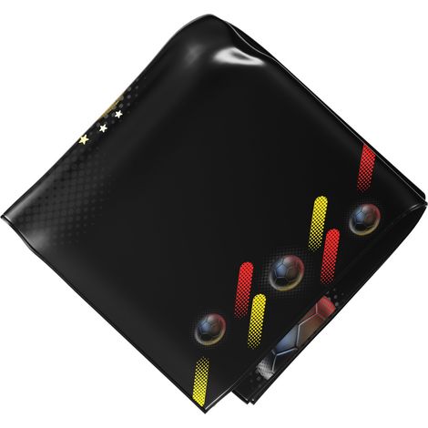 Tischdecke Fußball 4 Sterne bunt 120 x 180 cm