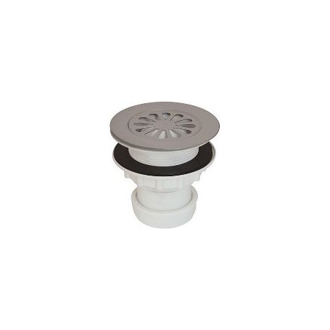 Ablauf für Duschwanne Edelstahl Durchmesser 60mm - Rousseau