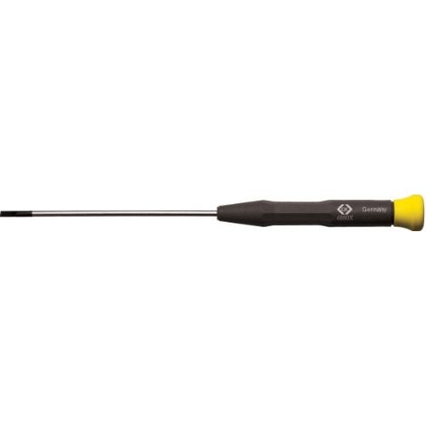 C.K Xonic Elektronik- u. Feinmechanik Schlitz-Schraubendreher Klingenbreite: 1.5 mm Klingenlänge: 60