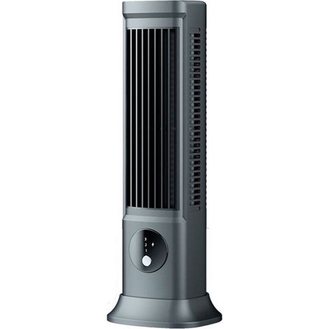 Condizionatore d'aria da tavolo senza pale, condizionatore d'aria portatile ricaricabile tramite USB, tre velocità della ventola, ventilatore silenzioso da tavolo/portatile. (1/2)