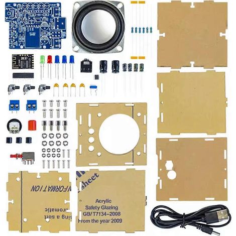 Kit électronique pour enceinte Bluetooth à monter soi-même --- (1/5)