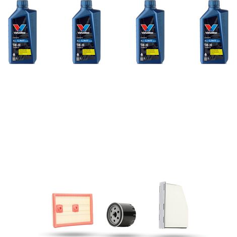 Kit tagliando 3 FILTRI e 4L OLIO compatibile con Audi A3 II (8P1,8PA) 1.4 tfsi 85kw dal 2016 (1/5)
