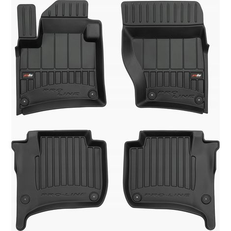 ALFOMBRAS Y FELPUDOS DE GOMA PORSCHE Cayenne 2 2010-2017 3D TROUGH (1/5)