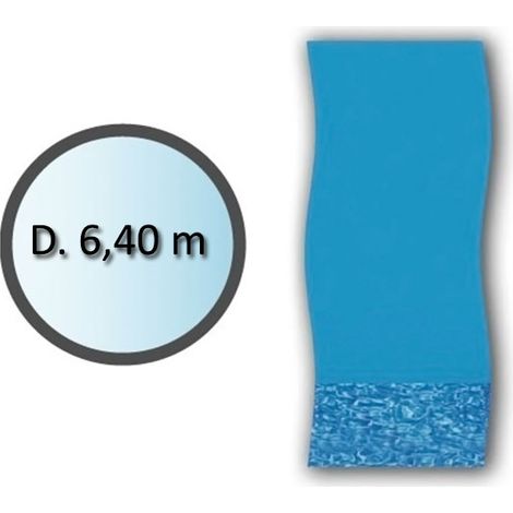 liner swirl tondo d. 6,40m per piscine fuori terra - LI2148SB - Swimline