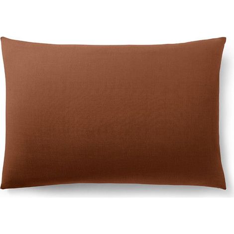 Taie d'oreiller - Prémium - Paprika - 50 x 70 cm - 100% coton - Certifiée Oeko-Tex® (1/3)
