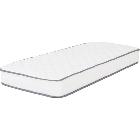 Yasmin 3 Feet Roll-Up Mattress 20cm (Pocket Spring) - L190 x W20 x H90 cm - White